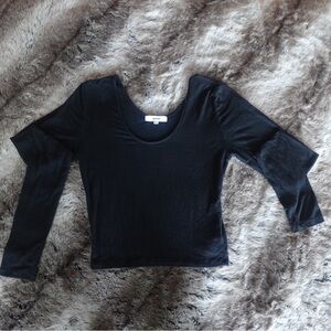 Joah Brown Black Long Sleeve Tee - M/L
